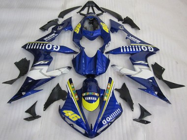 Venta Carenados Moto Yamaha YZF R1 2004-2006 - Azul Amarillo Blanco Go 46