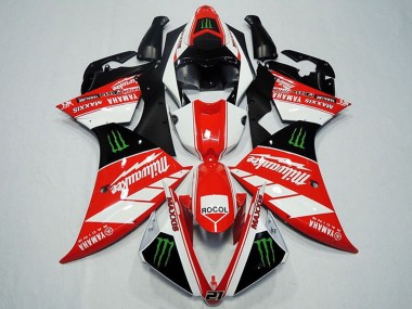 Venta Carenados Moto Yamaha YZF R1 2012-2014 - Blanco Gris Negro Brillante Verde Monstruo Milwaukee Maxxis Rocol
