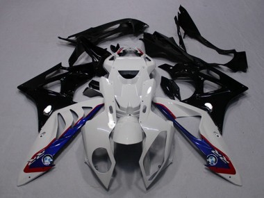 Venta Carenados Moto BMW S1000RR 2009-2014 - Blanco Azul Negro Brillante