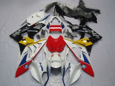 Venta Carenados Moto BMW S1000RR 2009-2014 - Blanco Rojo Amarillo Azul Negro HP Castrol