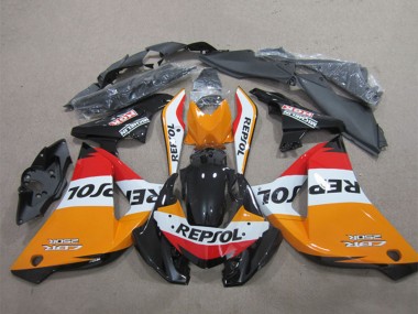 Venta Carenados Moto Honda CBR125R 2011-2016 - Naranja Blanco Rojo Negro Brillante Repsol