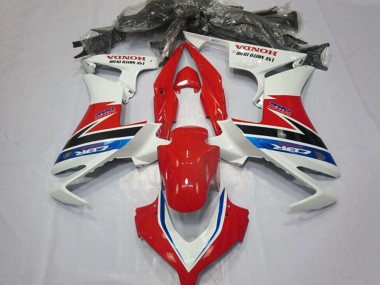 Venta Carenados Moto Honda CBR500R 2013-2015 - Blanco Rojo Azul Negro Brillante HRC