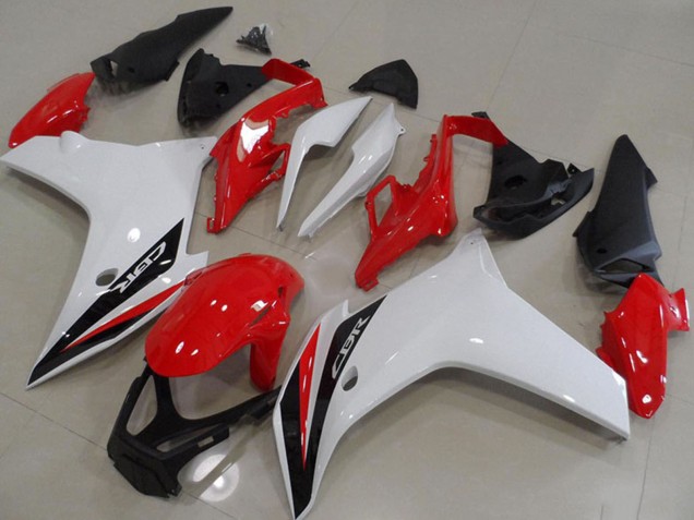 Venta Carenados Moto Honda CBR600F 2011-2013 - Blanco Rojo Negro Brillante