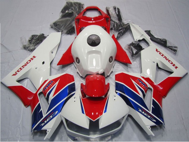 Venta Carenado Moto Honda CBR600RR 2013-2023 - Blanco Rojo Azul HRC