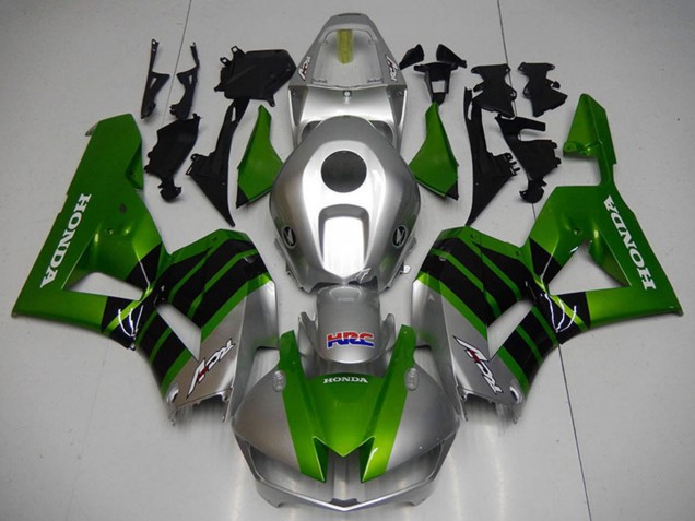 Venta Carenados Moto Honda CBR1000RR 2012-2016 - Plata Verde Negro Brillante HRC