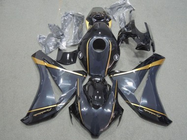 Venta Carenados Moto Honda CBR1000RR 2008-2011 - Azul Oscuro Oro Negro Brillante Fireblade