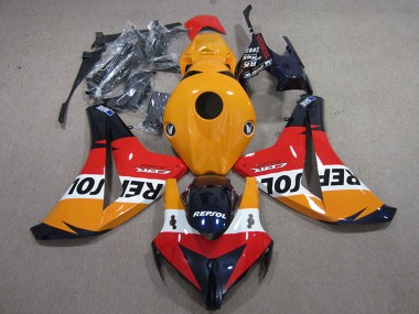 Venta Kits Carenados Moto Honda CBR1000RR 2008-2011 - Naranja Blanco Rojo Negro Brillante Repsol