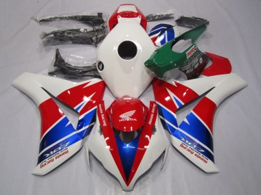 Venta Carenados Moto Honda CBR1000RR 2008-2011 - Blanco Rojo Azul Carrera