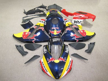Venta Carenados Moto Honda CBR1000RR 2008-2011 - Azul Oscuro Amarillo Rojo Repsol Rojo Bull