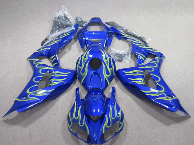 Venta Carenados Moto Honda CBR1000RR 2006-2007 - Azul Verde Llama
