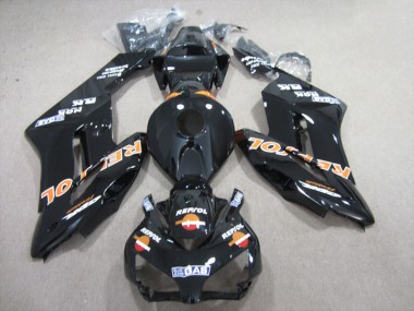 Venta Carenados Moto Honda CBR1000RR 2004-2005 - Negro Brillante Naranja Repsol