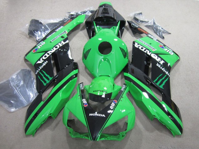 Venta Carenados Moto Honda CBR1000RR 2004-2005 - Verde Negro Brillante Monstruo