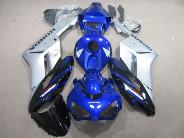 Venta Carenados Moto Honda CBR600 F4i 2001-2003 - Plata Azul Negro Brillante