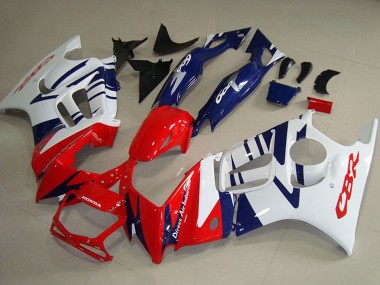 Venta Carenados Moto Honda CBR600 F3 1995-1996 - Blanco Rojo Azul