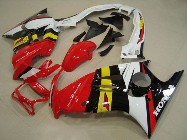 Venta Carenados Moto Honda CBR600 F3 1995-1996 - Blanco Rojo Amarillo Negro Brillante