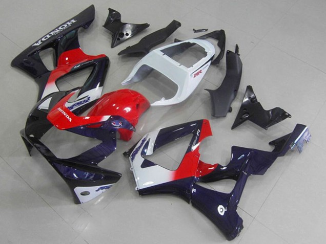 Venta Carenados Moto Honda CBR900RR 929 2000-2001 - Blanco Rojo Azul Oscuro