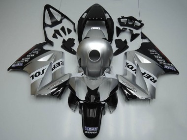 Venta Carenados Moto Honda VFR 800 2002-2013 - Plata Blanco Negro Brillante Repsol