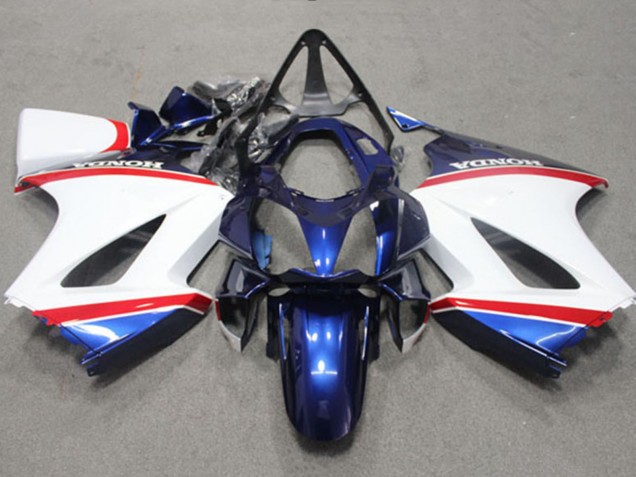 Venta Carenado Moto Honda VFR 800 2002-2013 - Blanco Azul Rojo