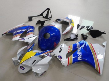Venta Carenados Moto Honda VFR 800 2002-2013 - Blanco Azul Amarillo Rothmans