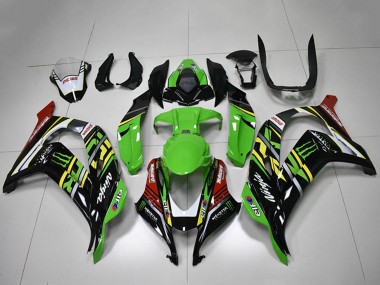 Venta Carenados Moto Kawasaki ZX10R 2016-2020 - Verde Amarillo Rojo Blanco Negro Monstruo
