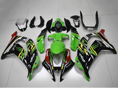 Venta Carenados Moto Kawasaki ZX10R 2016-2020 - Verde Amarillo Rojo Blanco Negro Monstruo