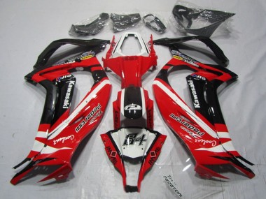 Venta Carenados Moto Kawasaki ZX10R 2011-2015 - Blanco Rojo Negro Pedercini