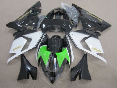 Venta Carenados Moto Kawasaki ZX10R 2004-2005 - Negro Blanco Oro Ninja