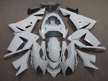 Venta Carenados Moto Kawasaki ZX10R 2004-2005 - Blanco Negro Calcomanía
