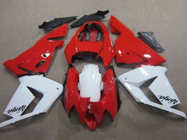 Venta Carenados Moto Kawasaki ZX10R 2004-2005 - Rojo Blanco Ninja