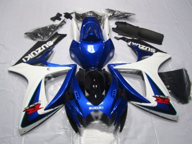 Venta Carenados Moto Suzuki GSXR 600 2006-2007 - Blanco Azul Negro Brillante Rojo