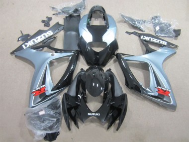 Venta Carenados Moto Suzuki GSXR 600 2006-2007 - Gris Negro Brillante