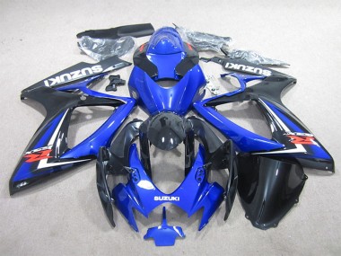 Venta Carenado Moto Suzuki GSXR 600 2006-2007 - Azul Blanco Negro Brillante Rojo