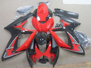 Venta Carenados Moto Suzuki GSXR 600 2006-2007 - Rojo Negro