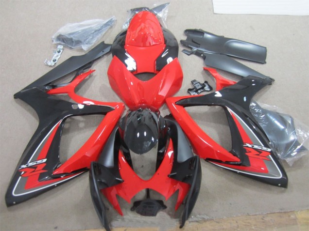 Venta Carenados Moto Suzuki GSXR 600 2006-2007 - Rojo Negro