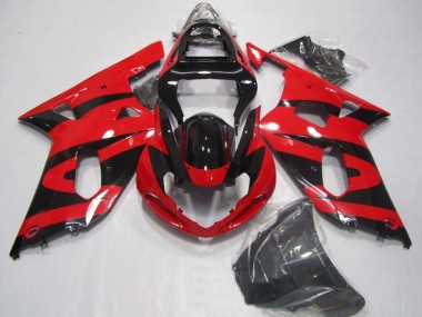 Venta Carenados Moto Suzuki GSXR 750 2001-2003 - Rojo Negro Brillante