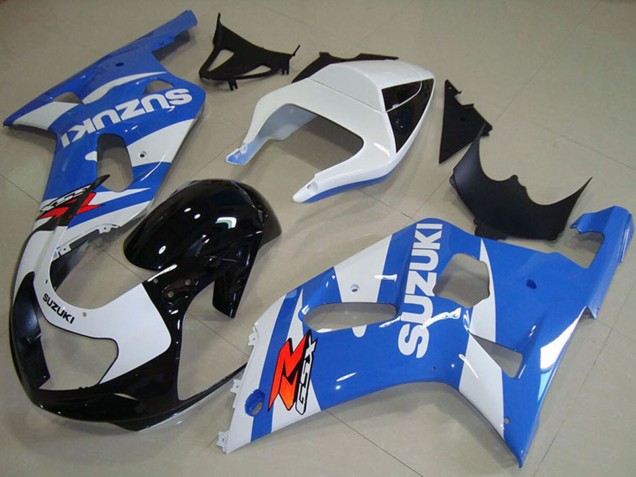 Venta Carenados Moto Suzuki GSXR 750 2001-2003 - Blanco Azul Negro Brillante