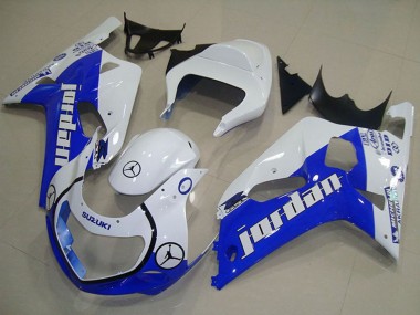 Venta Carenados Moto Suzuki GSXR 750 2001-2003 - Blanco Azul Jordan