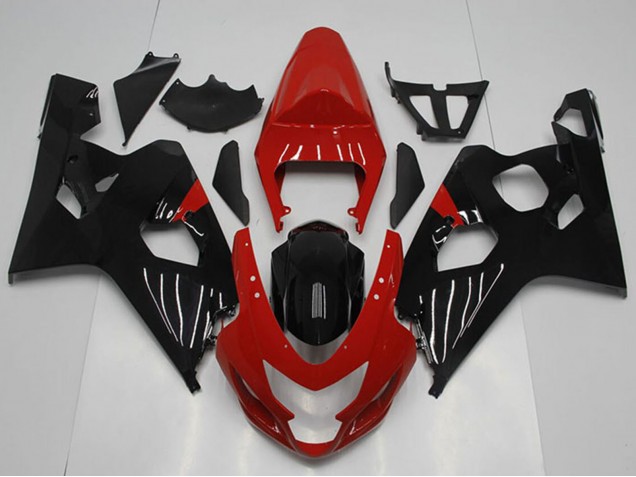Venta Carenado Moto Suzuki GSXR 750 2004-2005 - Rojo Negro Brillante
