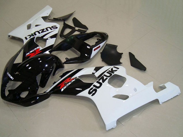 Venta Carenados Moto Suzuki GSXR 750 2004-2005 - Negro Brillante Blanco Rojo