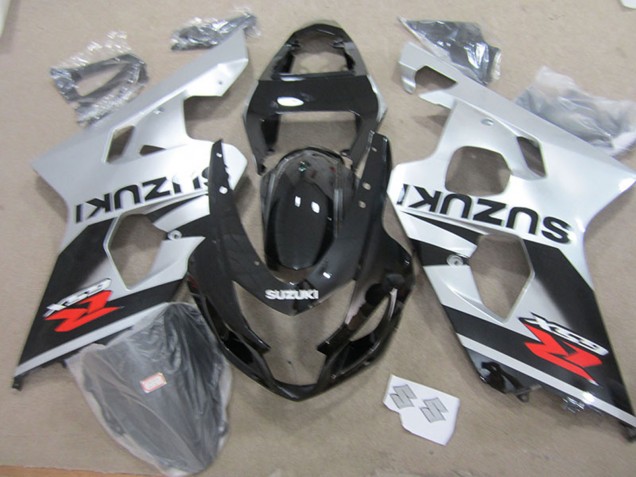 Venta Carenados Moto Suzuki GSXR 750 2004-2005 - Plata Negro Brillante Rojo
