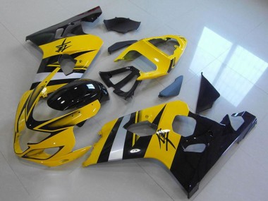 Venta Carenados Moto ABS Suzuki GSXR 750 2004-2005 - Amarillo Plata Negro