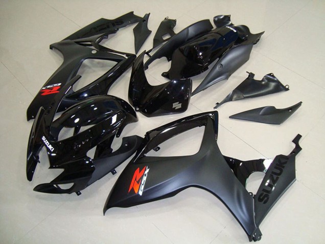 Venta Carenados Moto Suzuki GSXR 750 2006-2007 - Negro Brillante Negro Mate Rojo