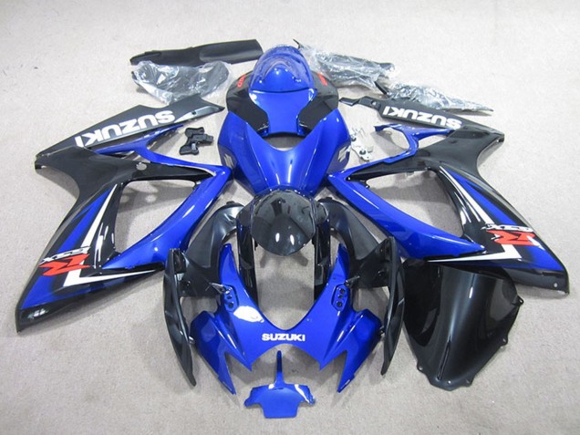 Venta Carenados Moto Suzuki GSXR 750 2006-2007 - Azul Negro Brillante