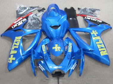 Venta Carenados Moto Suzuki GSXR 750 2006-2007 - Azul Rojo Negro Oro Rizla