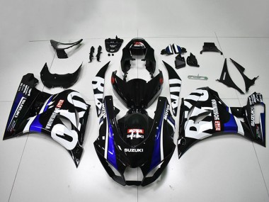 Venta Carenados Moto Suzuki GSXR 1000 2017-2024 - Negro Blanco Azul Motul