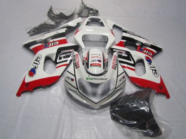 Venta Carenados Moto Suzuki GSXR 1000 2000-2002 - Blanco Rojo Negro Rizoma Playboy