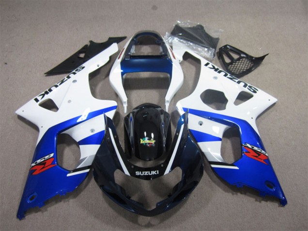 Venta Carenados Moto Suzuki GSXR 1000 2000-2002 - Blanco Azul Negro Brillante Rojo