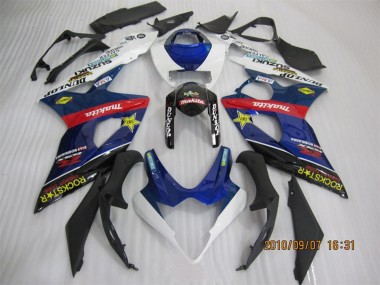 Venta Carenados Moto Suzuki GSXR 1000 2005-2006 - Azul Blanco Rojo Negro Rockstar