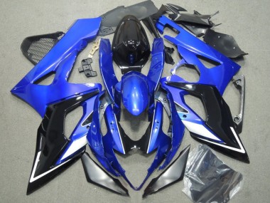 Venta Carenados Moto Suzuki GSXR 1000 2005-2006 - Azul Blanco Plata Negro