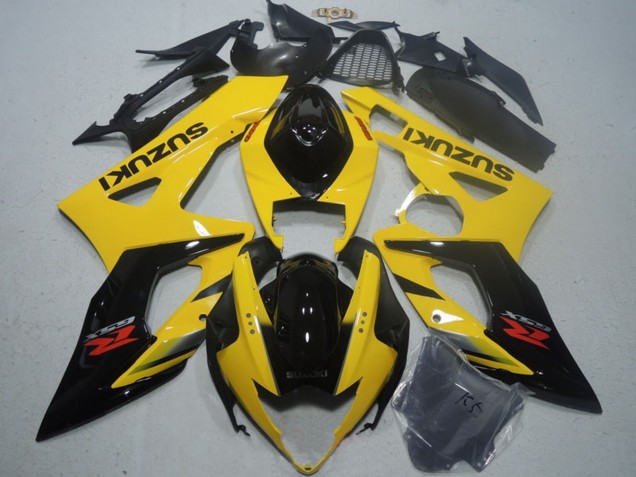 Venta Carenado Moto Suzuki GSXR 1000 2005-2006 - Amarillo Negro Brillante